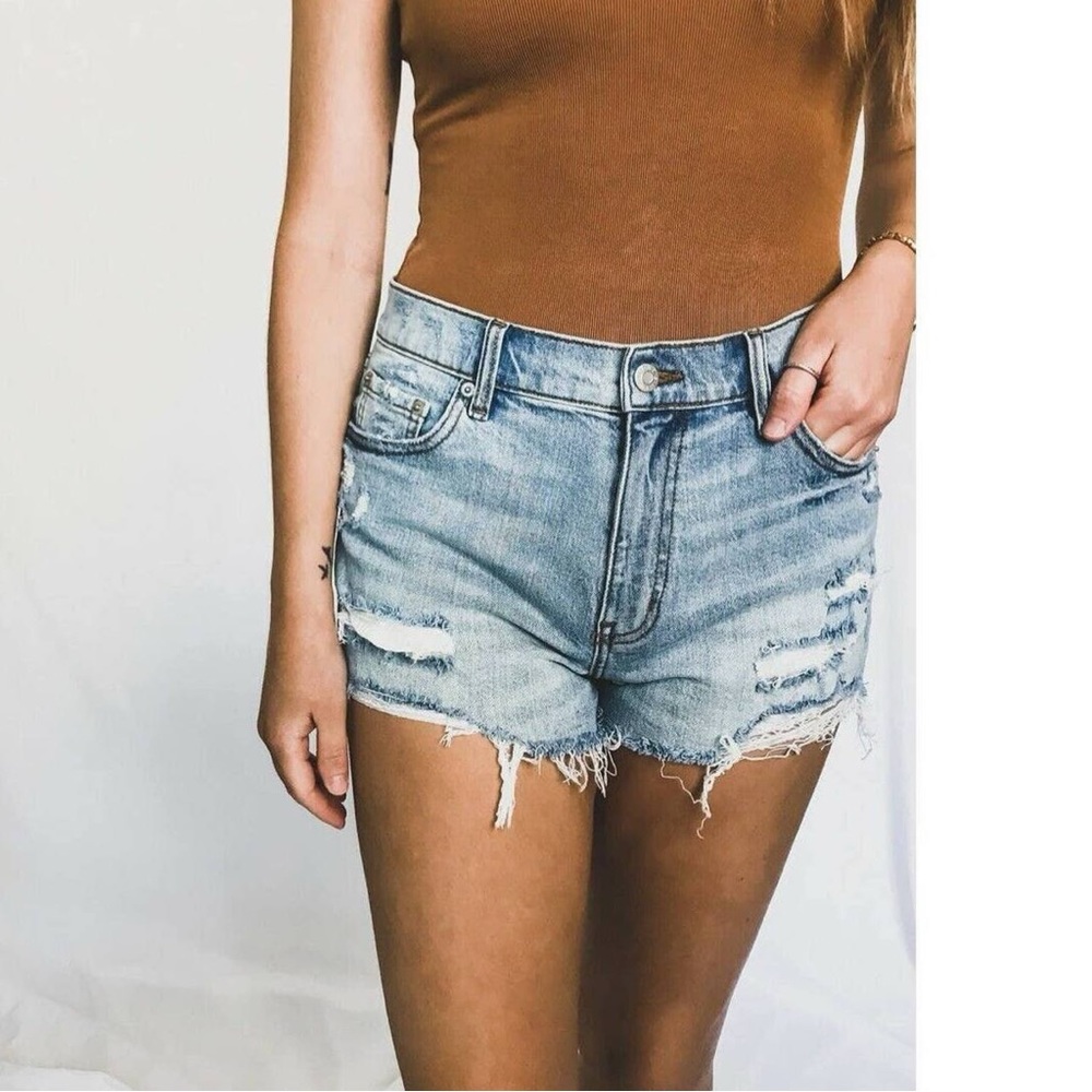 American eagle high rise shorts